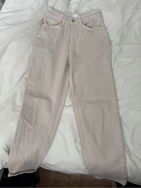 High-Rise slim Women’s Jeans off-white
